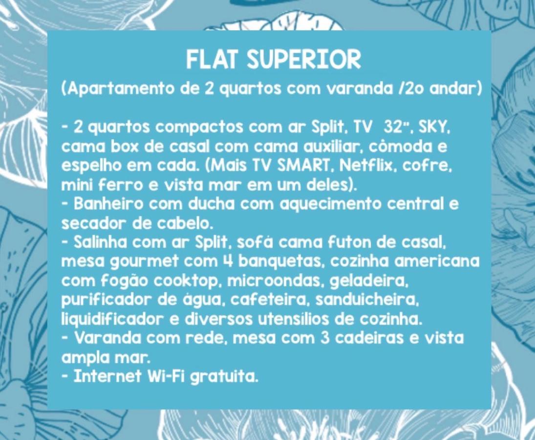 Flats Morro De Sao Paulo Lejlighed Eksteriør billede