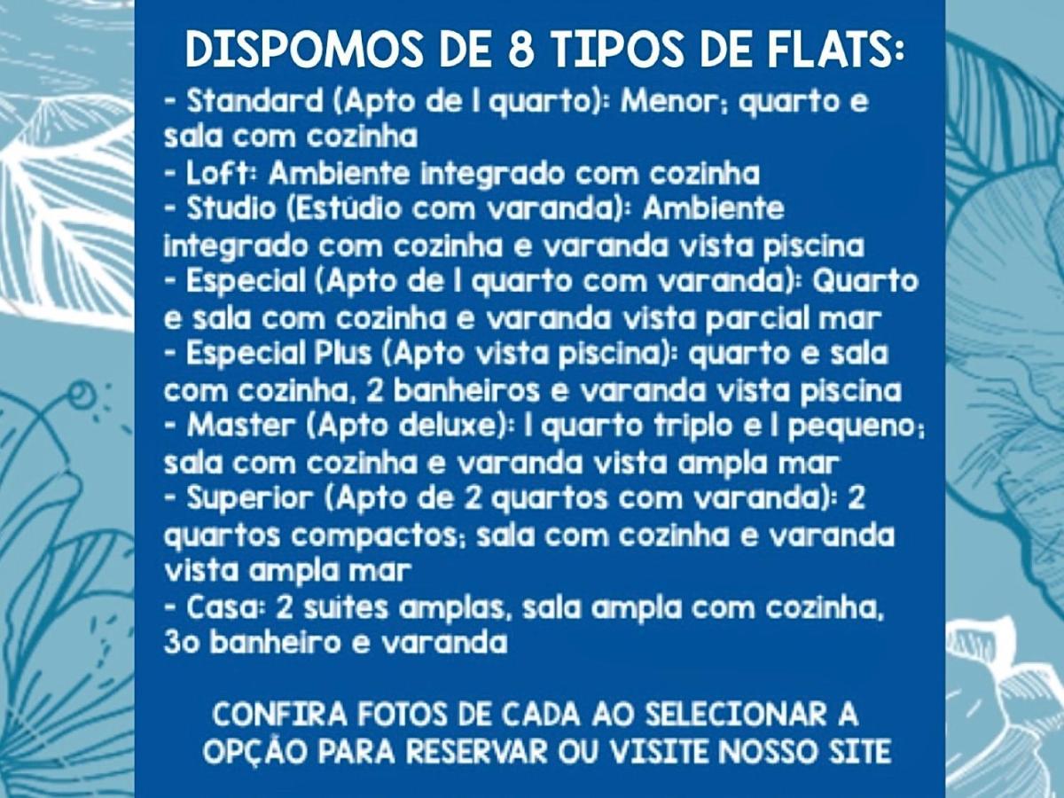 Flats Morro De Sao Paulo Lejlighed Eksteriør billede